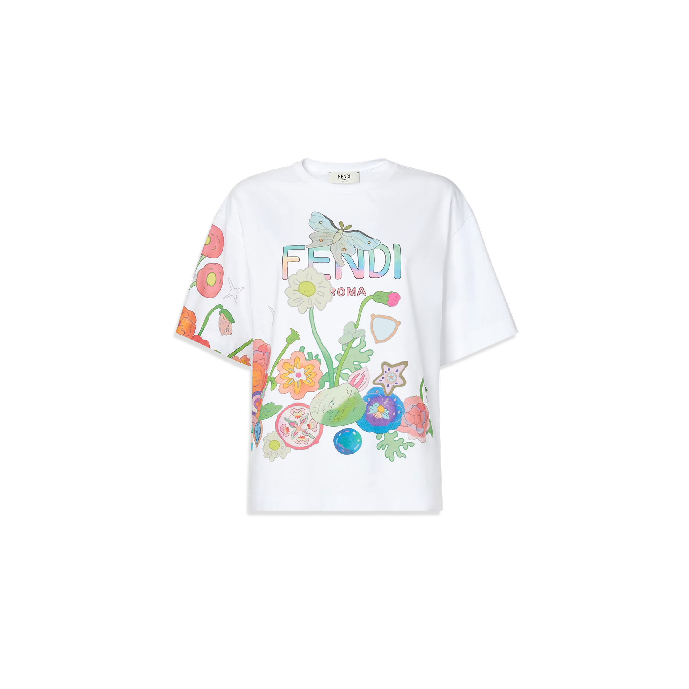 FENDI FANTASTIC FENDI FUTURE T-SHIRT FS9776AW91F0ZNM